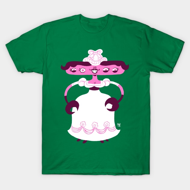 Monster Girl 3 T-Shirt by washburnillustration